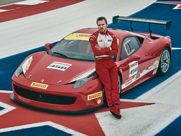 Actor Michael Fassbender To Race At The Ferrari Challenging Series