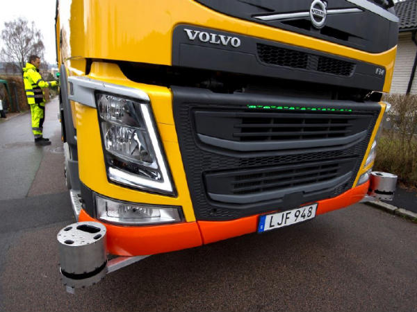 Volvo Starts Testing Its Autonomous Garbage Truck