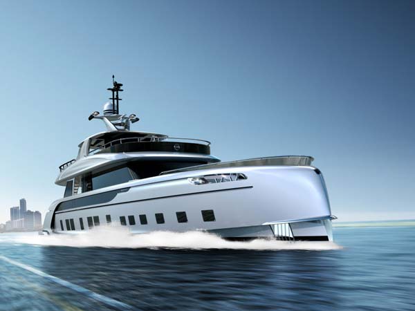 Porsche Design's Dynamiq GTT 115 Superyacht Revealed