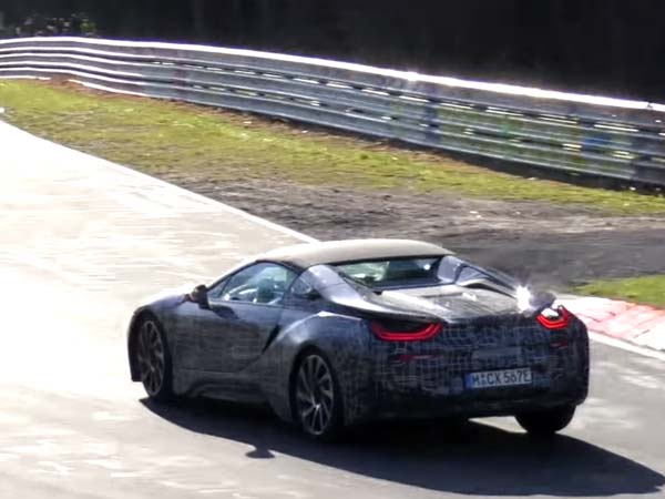BMW i8 Spyder Spotted On The Nurburgring