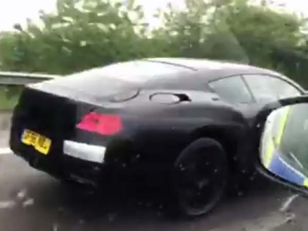 Spy Pics: 2018 Bentley Continental GT Spotted Testing By The Police
