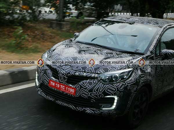 Spy Pics: Renault Kaptur Spotted Testing With LED DRLs