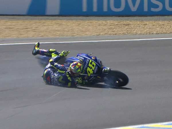 French MotoGP: Vinales Wins Le Mans GP As Rossi Crashes In The Final Lap