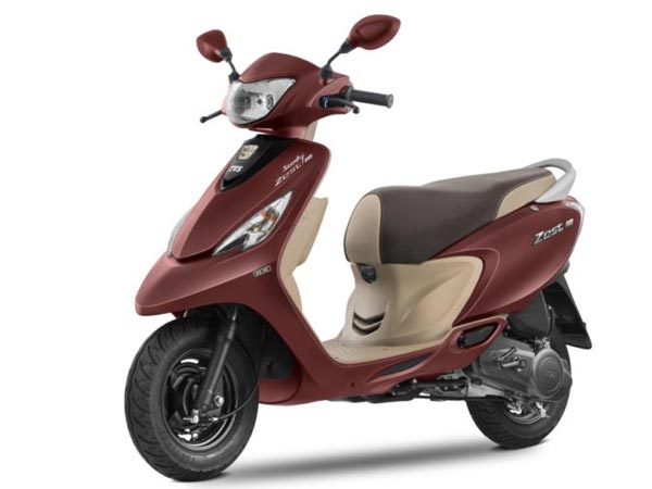 TVS Scooty Zest 110 Matte Series With BSIV Engine Launched In India