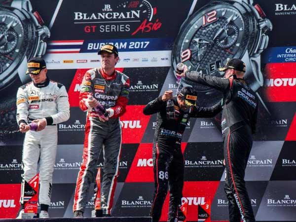 Aditya Patel and Mitch Gilbert Clinch Podium Spot In Blancpain GT Series Asia