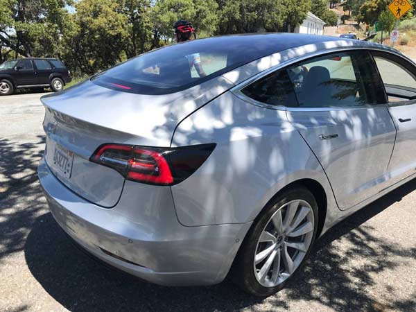 Tesla Model 3 Spied Testing