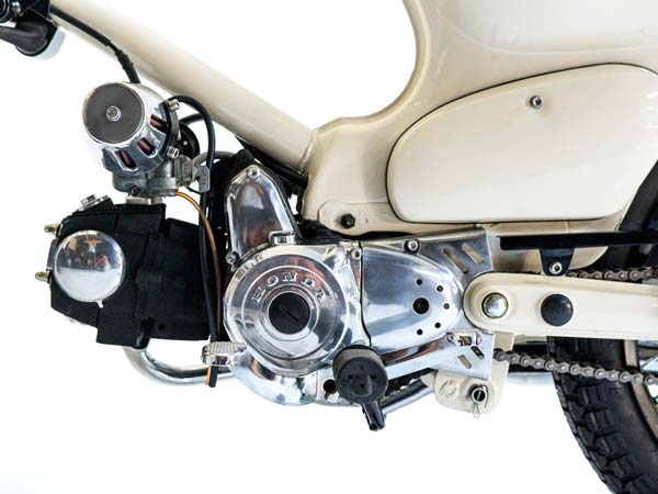 Honda Super Cub C70 Turns Sea Surfers Ride By Dues Bali