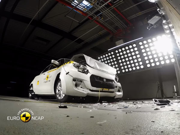New Maruti Swift Crash Test Results From Euro NCAP