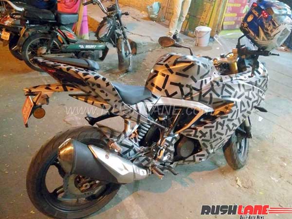TVS Apache RR 310S Spotted Ahead Of Launch
