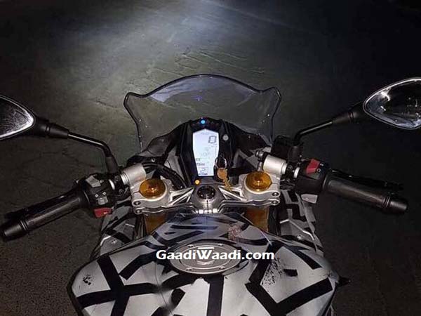 Spy Pics: TVS Apache RR 310S Spotted — Instrument Console Revealed