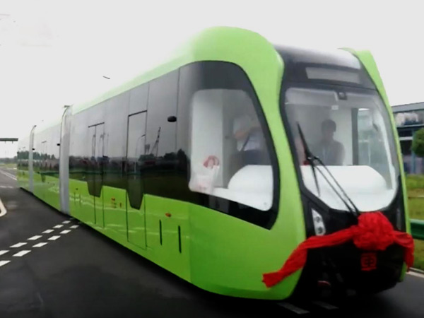 China Unveils Train That Runs On Virtual Track — The Virtual Future?