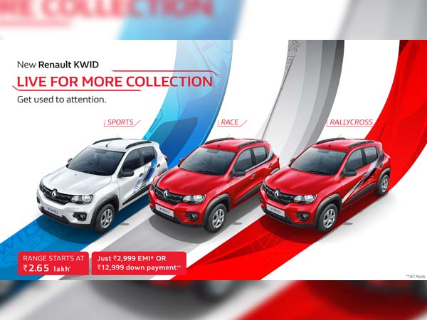 Renault Kwid Live For More Edition Receives 7 New Graphic Designs