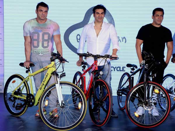Salman Khan Launches Being Human E-Cycles