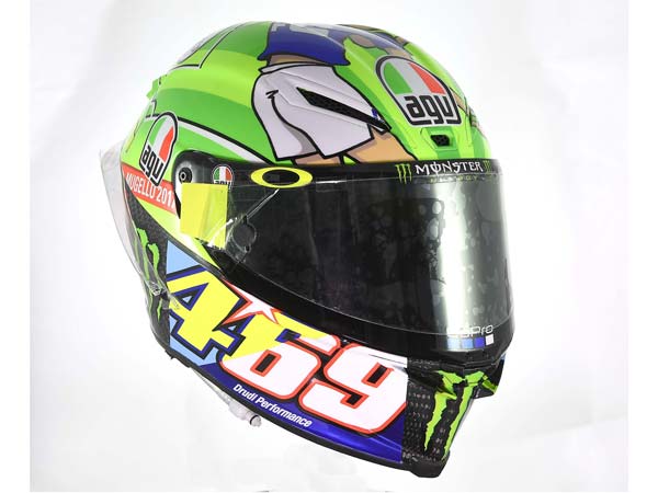 All You Need To Know About Valentino Rossi’s Mugello Helmet
