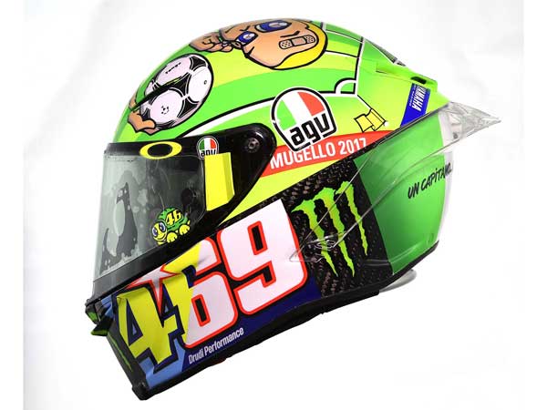 All You Need To Know About Valentino Rossi’s Mugello Helmet