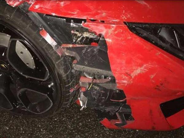 Lamborghini Crashes Into A Tata Indica
