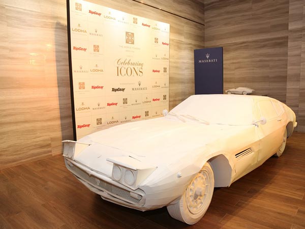 Maserati Unveils One-Of-A-Kind Paper Art Installation Of Its Iconic Model — Ghibli