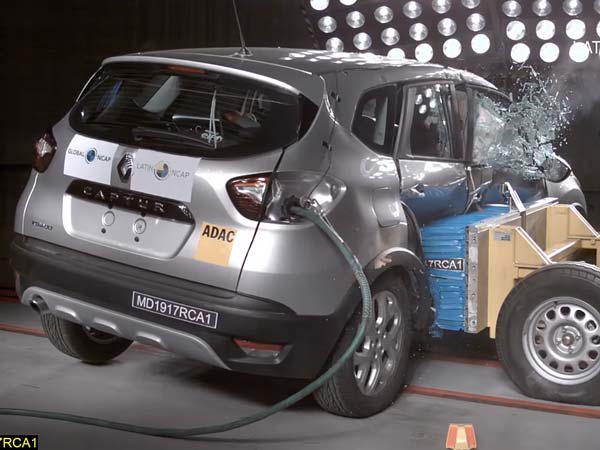 Renault Captur (Kaptur) Crash Test Rating By Latin NCAP Renault Captur (Kaptur) Crash Test Rating By Latin NCAP