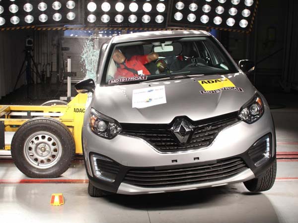 Renault Captur (Kaptur) Crash Test Rating By Latin NCAP Renault Captur (Kaptur) Crash Test Rating By Latin NCAP