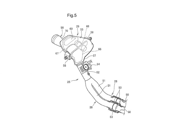 Honda Motorcycles Patents Motorcycle With Underseat Exhaust And V4 Engine Honda Motorcycles Patents Motorcycle With Underseat Exhaust And V4 Engine