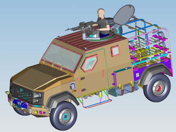 Tata Motors’ next-gen LSV defence vehicle spotted testing