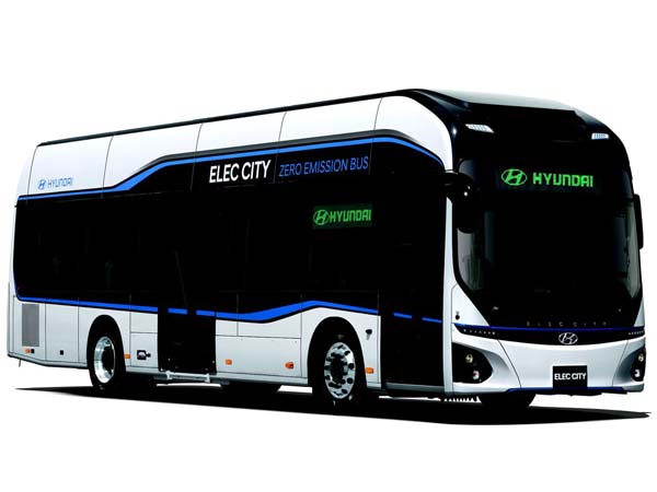 Hyundai Reveals All-Electric Bus Named Elec City