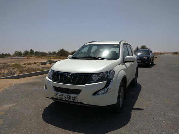Spy Pics: Mahindra XUV500 Petrol Variant Spotted