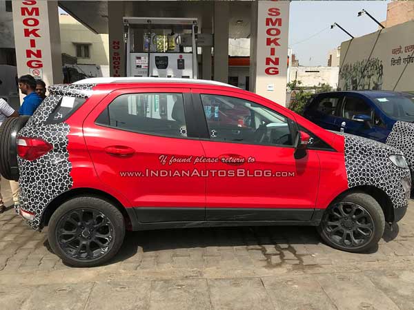 Spy Pics: 2017 Ford EcoSport Spotted Testing