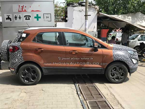 Spy Pics: 2017 Ford EcoSport Spotted Testing