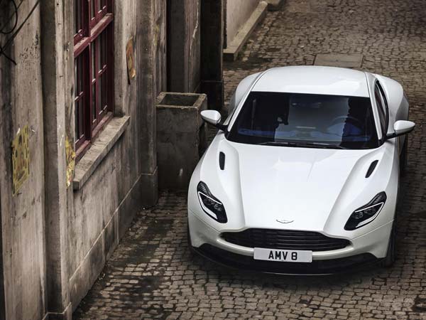 aston martin db11 v8 top view