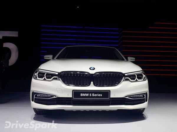 2017 bmw 5 series front profile