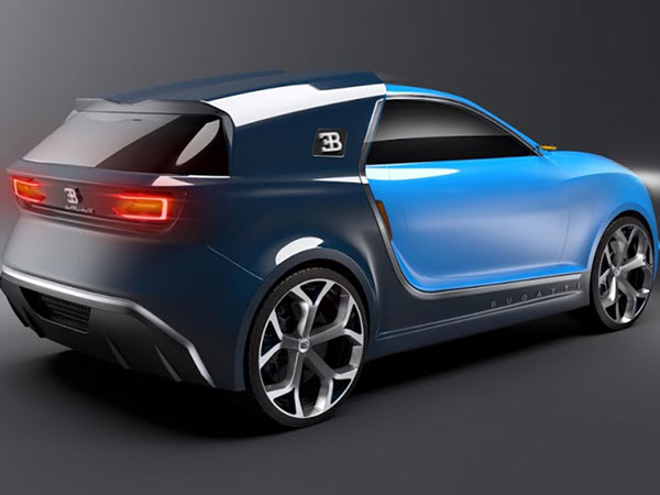 Bugatti Intruder SUV Rendered