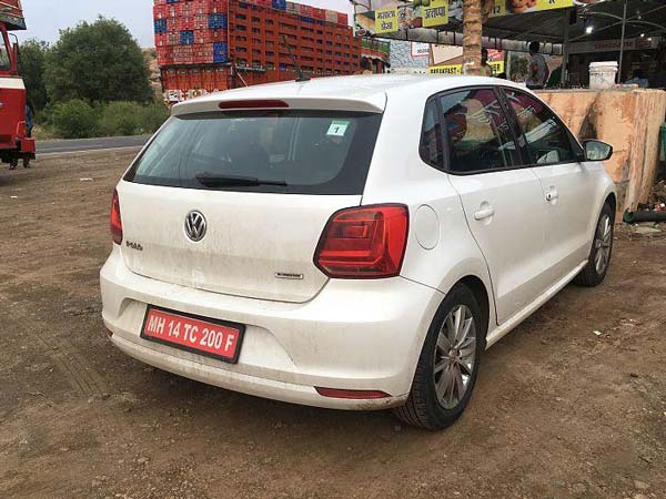 Spy Pics: Volkswagen Polo TSI Bluemotion Spotted Testing In India