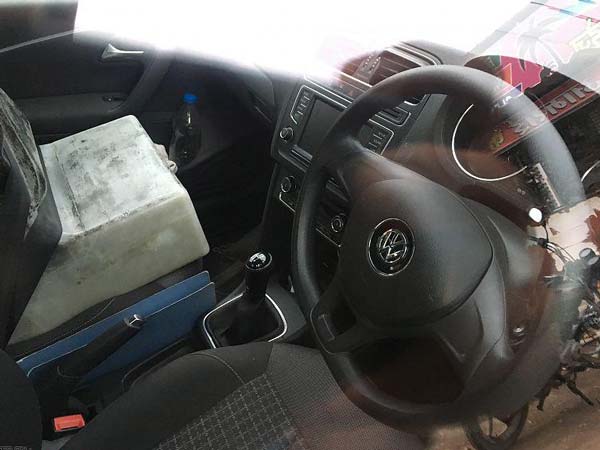 Spy Pics: Volkswagen Polo TSI Bluemotion Spotted Testing In India