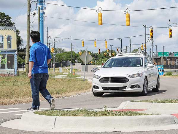 Ford Demonstrates Self-Driving Fusion