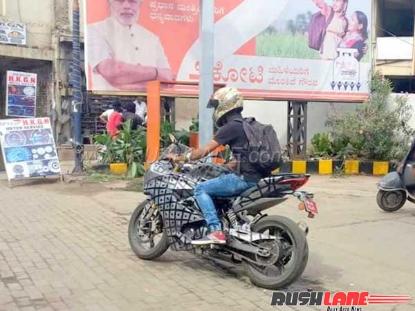 Spy Pics: TVS Apache RR 310S Spotted Testing