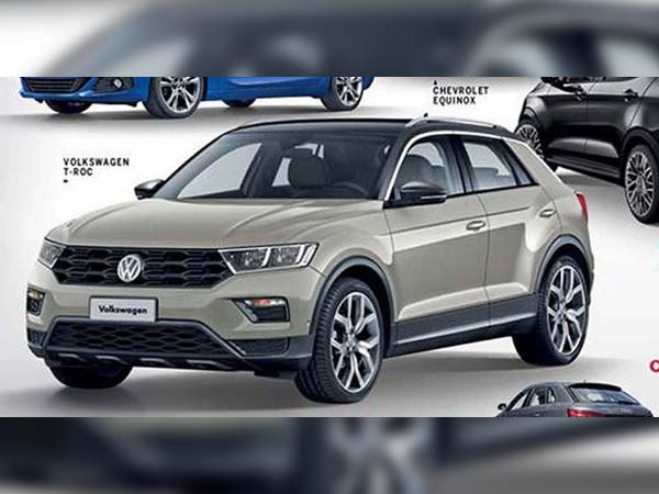 Volkswagen T-Roc Production Version Image Leaked
