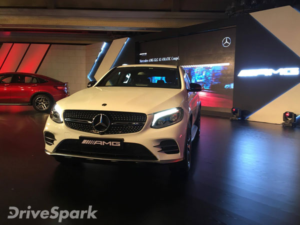 2017 Mercedes-Benz GLC 43 AMG Coupe Launched In India