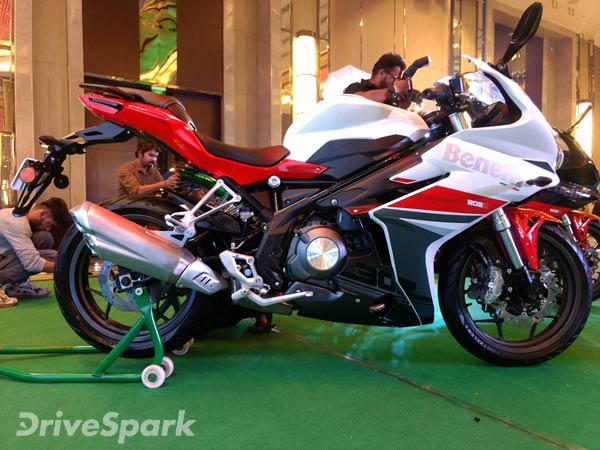 benelli 302r india launch side profile