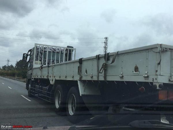 BharatBenz Testing Fuso Super Great Truck In India