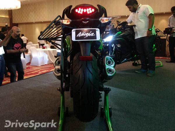 kawasaki ninja 1000 india launch rear kawasaki ninja 1000 india launch rear