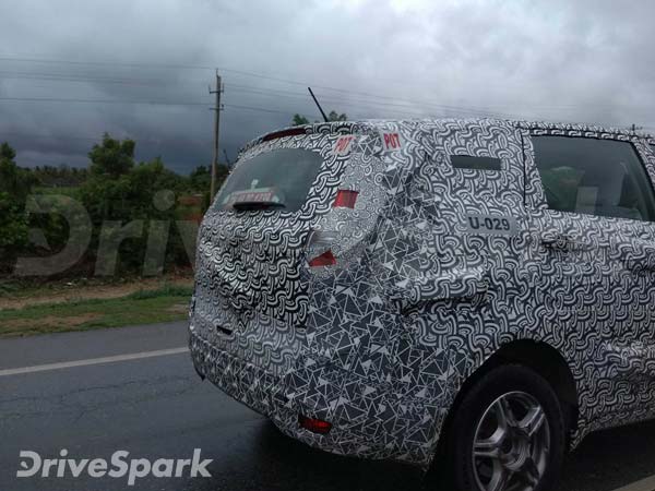 Mahindra’s Upcoming TUV500 Spotted Testing Again