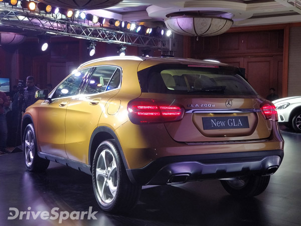 mercedes benz gla rear