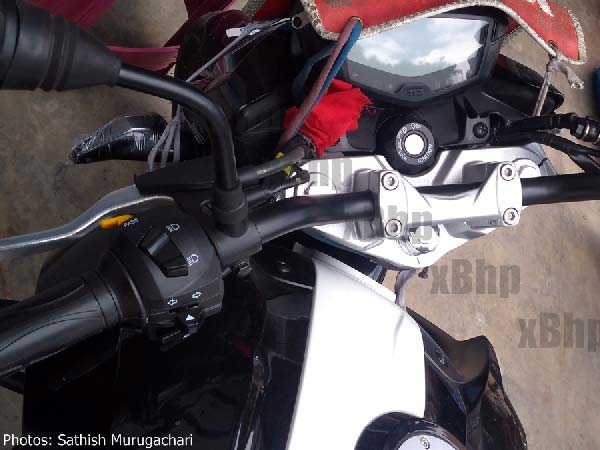 Next-gen TVS Apache RTR 160 Spotted Again