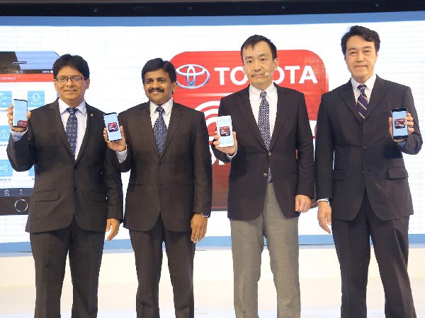 Toyota Connect Smartphone App Launched In India