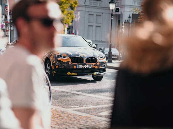 New BMW X2 Official Images Revealed With Unique Camouflage Wrap