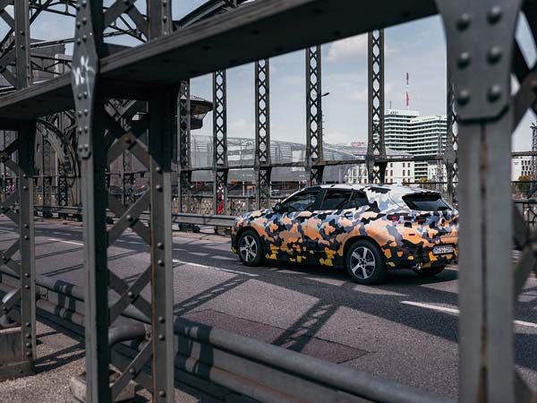 New BMW X2 Official Images Revealed With Unique Camouflage Wrap