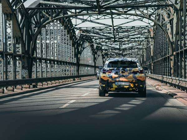 New BMW X2 Official Images Revealed With Unique Camouflage Wrap