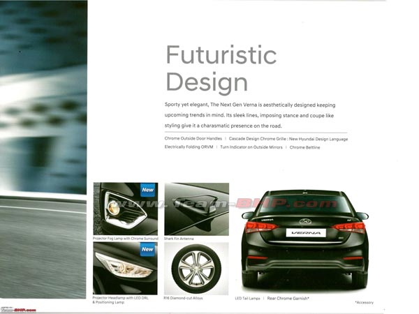 Next-Gen Hyundai Verna Brochure Leaked Ahead Of Launch