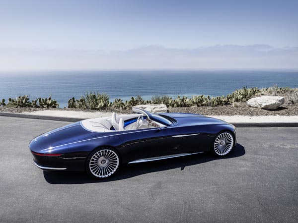 Vision Mercedes-Maybach 6 Cabriolet Concept Unveiled